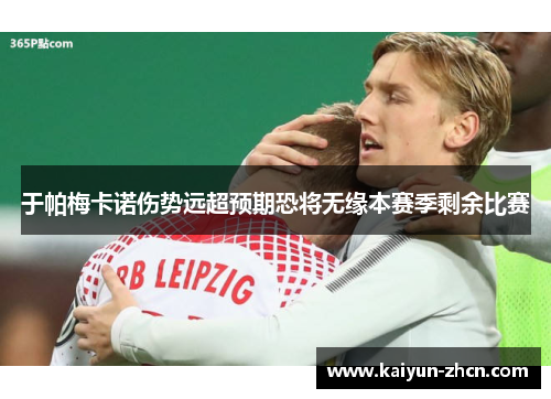 于帕梅卡诺伤势远超预期恐将无缘本赛季剩余比赛