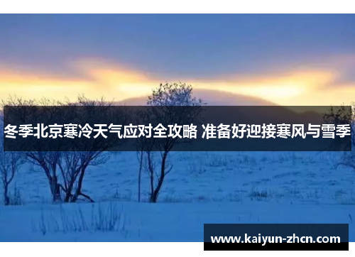 冬季北京寒冷天气应对全攻略 准备好迎接寒风与雪季